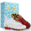 New Football Shoes High-top Men's Youth Student Competition Training Shoes Long Nails Mandarin Duck Football Shoes