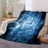 1pc Fantasy Ice Castle Blanket, Magical Winter Wonderland Throw for Home, Office, Outdoor Use & Gift Idea