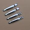 New Chrome Carbon Fiber Car Door Handle Cover Bowl Trim Stickers Overlay For Kia Forte Cerato 2009 2010 2011 2012 2013
