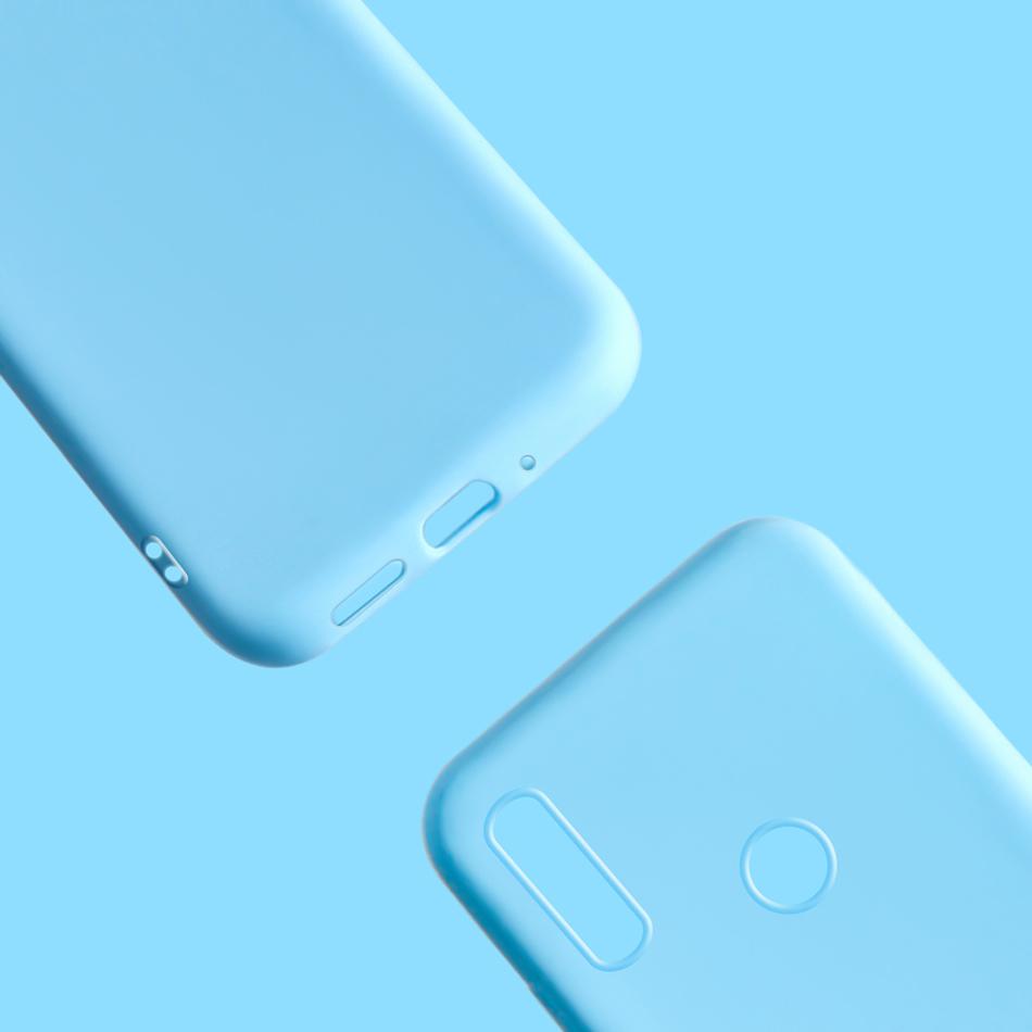 Bonbonfarbe Hülle für Huawei Honor 8C Handyhülle Honor 8C Abdeckung 6.26 Weiches Silikon TPU Rückseitenabdeckungen für Huawei Honor 8C BKK-L21