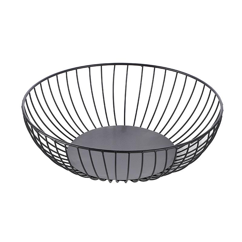 Nordic Wrought Iron Fruit Basket - Creative Living Room Snack & Fruit Plate