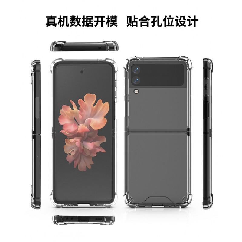Folding Phone Case Z Flip 7 8 Clear Full Body Shockproof Protective Cover Anti-drop Compatible With Foldable Screen