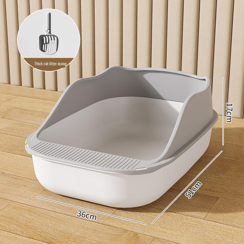 

Полностью полузакрытый большой кошачий туалет, защищенный от песка, подходит для маленьких и средних кошек 1 Piece Minimum