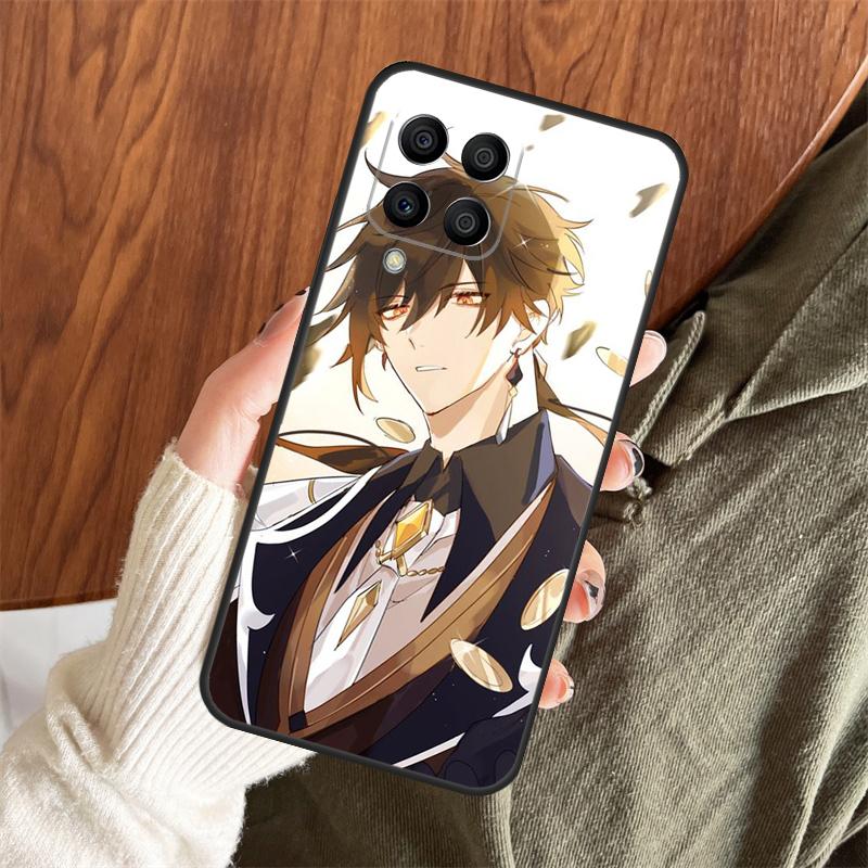 Zhongli Genshin Impact Case For Samsung Galaxy M12 M32 M52 M35 M55 M15 M11 M13 M14 M06 M16 M36 M56 M31 M53 M34 M54