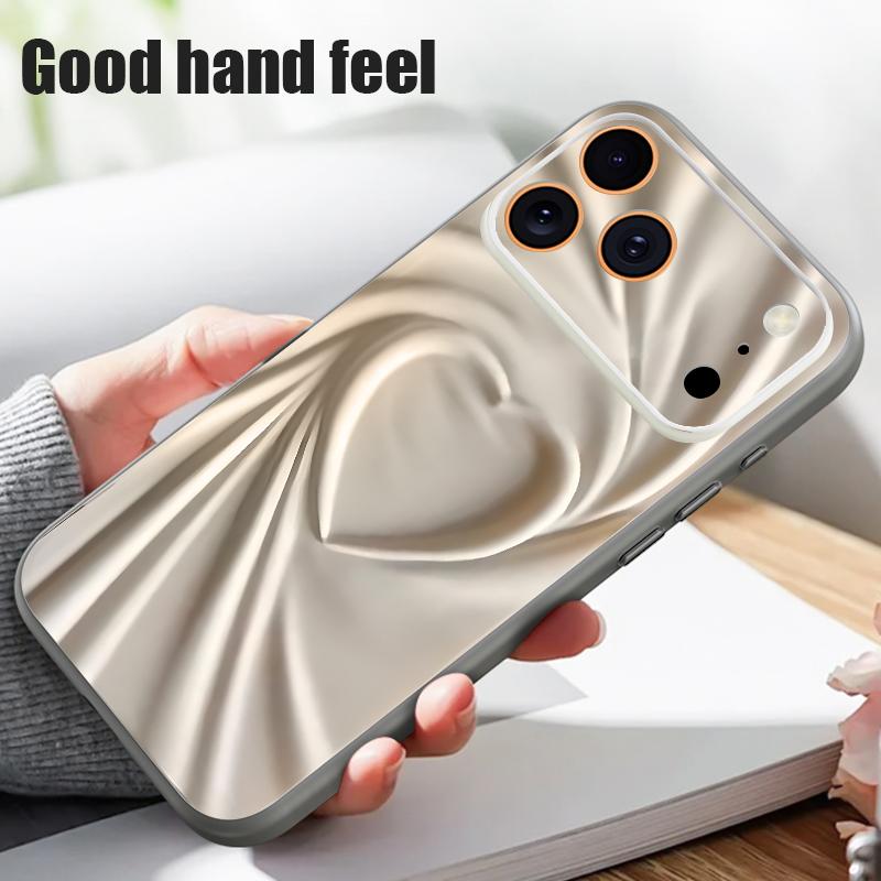Lovely Hearts Pattern Case For iPhone 17 Pro Max Funda iPhone 16 15 14 13 Pro Max Magnetic For Magsafe Hybrid Slim Matte Cover