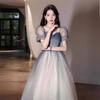 Annual Meeting Evening Dress 1011 New Summer French Fairy Gradually Change Temperament Banquet Art Test Dress Dress