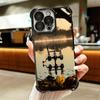 Carp Fish Fishing Rod Plating Phone Case For Iphone 16 17 Pro Max Air 16E 14 15 Plus 12 13 Mini Anti-Fall Airabag Cover