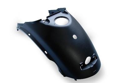 Genuine Yamaha Rear Tank Cover (Black) for 4-stroke Vino SA26J/37J (Part Number 990602)