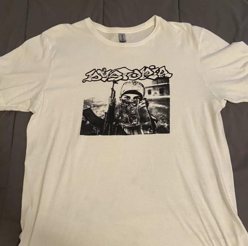 Dystopia shirt retro unisex t-shirt white shirt gift for fan TE1894 Unisex T-Shirt S