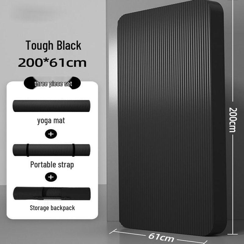Men`s Thickened Non-slip Yoga Mat for