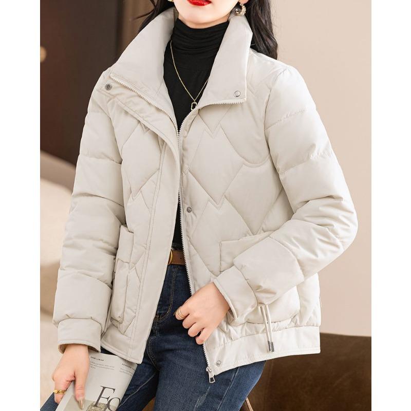 Warm and Comfortable Women's Short Cotton Jacket for Winter Fashion Thickened Coat