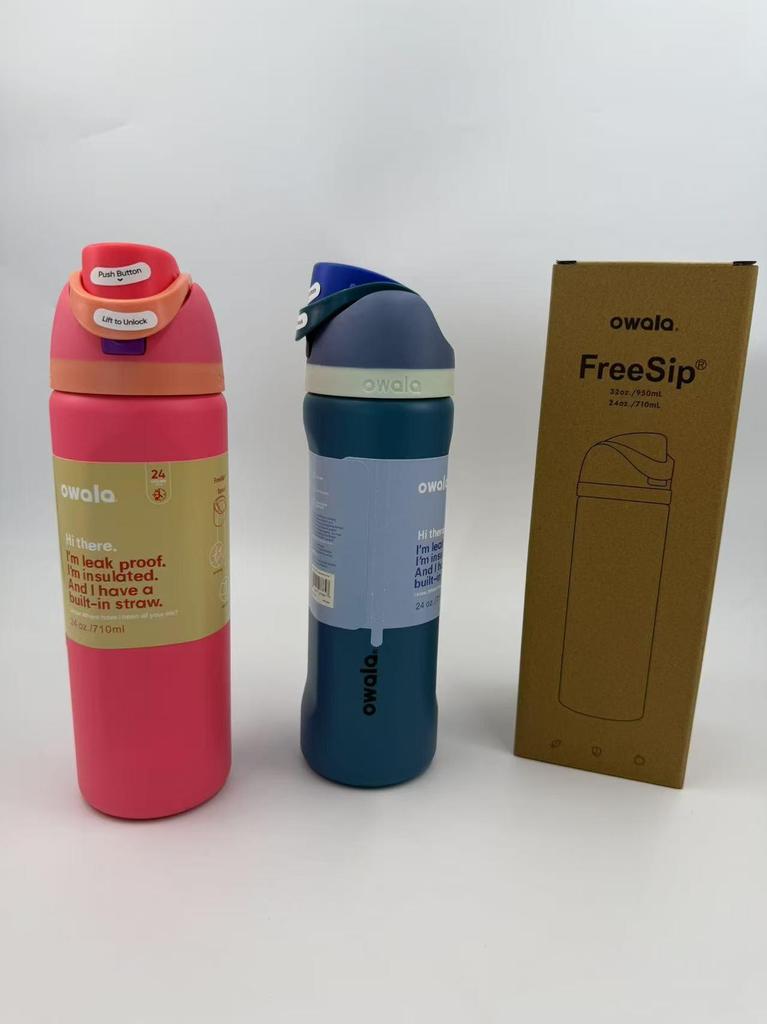 Large Capacity Stainless Steel Vacuum Insulated Fruit Cup & Sports Bottle