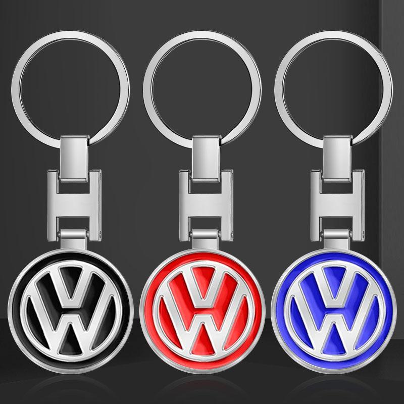 1Pcs Car Emblem Keychain Key Ring Accessories For Volkswagen Magotan Sagitar Golf-4 5 6 7 Magotan Polaris Boracay MK7 MK6 MK5