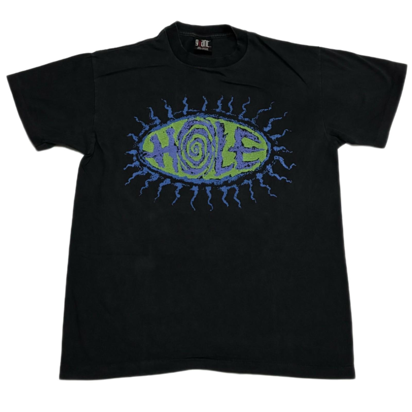 HOLE Vintage LIVE THRU THIS 1995 USE ONCE AND DESTROY 90s Band L Shirt REPRINT S