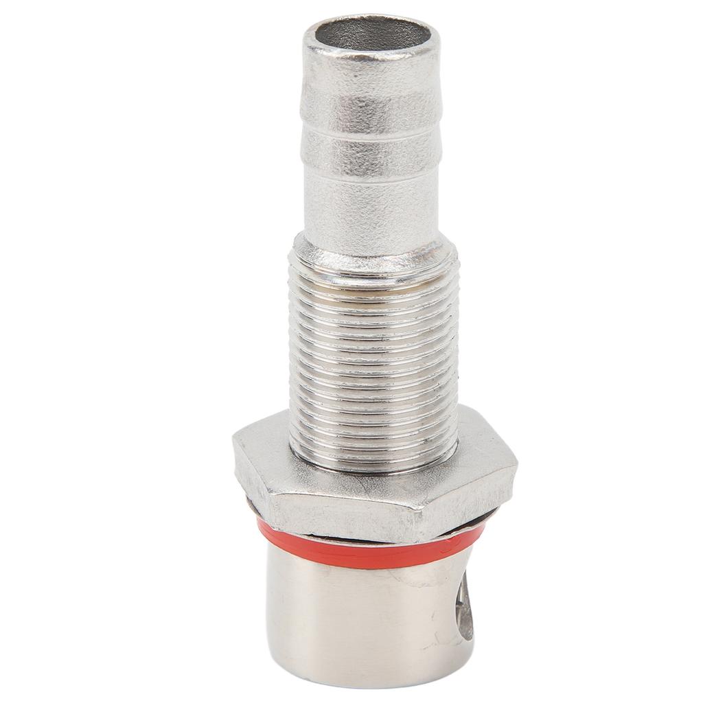 Ventilação de Tanque de Combustível a Gás em Aço Inoxidável à Prova de Ferrugem Resistente ao Calor Robusta Confiável Ventilação de Combustível para Barco para Diâmetro Interno de 5/8 Polegadas