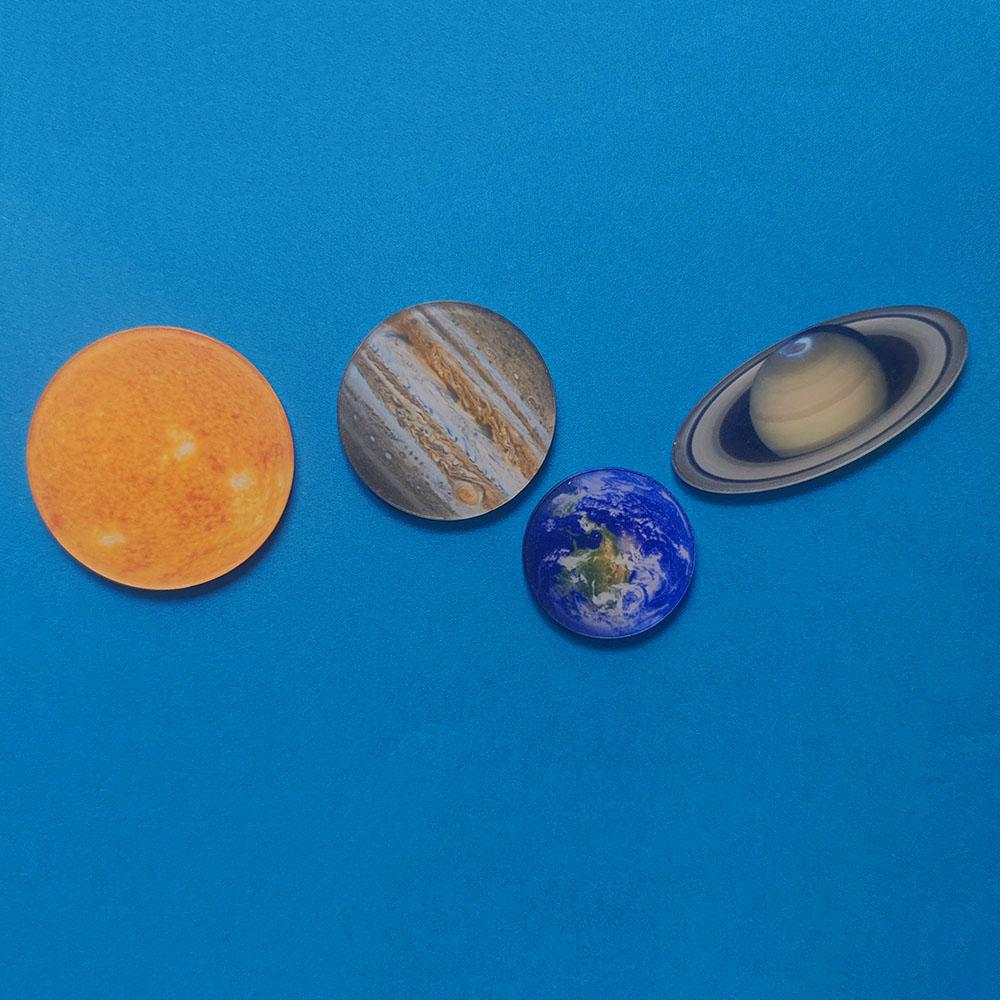 9 Stück Kreative Planeten Universum Kühlschrankmagnete Niedliche Astronomische Lehrmittel Magnete Kühlschrank Po Nachricht Dekorativ
