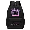 60123-4 KATSEYE Mochila Estampada Impermeable Escolar Para Niños