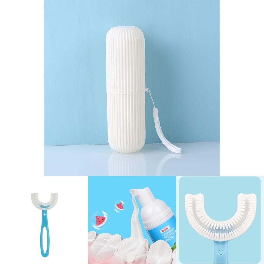 Comfort-fit Silicone Toothbrush For Kids Aged 1 To 7 Promoting Healthy Habits