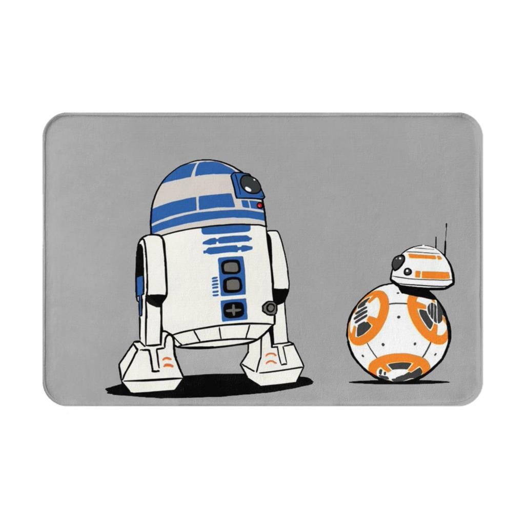 Star Wars entrance and perfect for indoor and outdoor Fluffy and perfect for commercial and home mat, stylish, non-slip, washable, quick-drying,