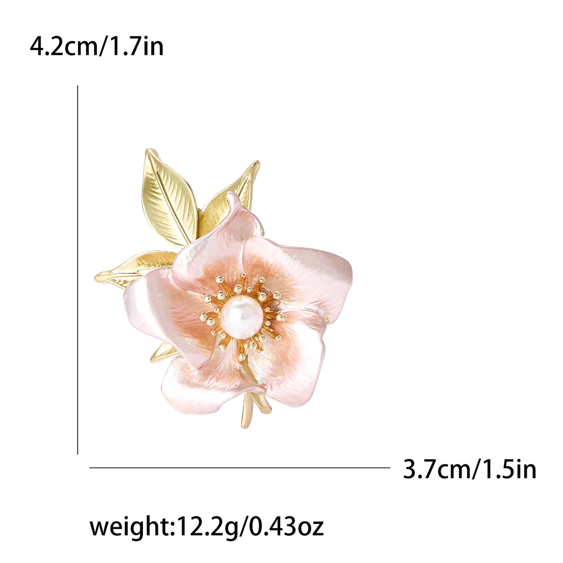 

Изысканная брошь-нарцисс из высококачественного сплава с эмалью, свежая и милая женская одежда, корсаж, ювелирные изделия, булавка