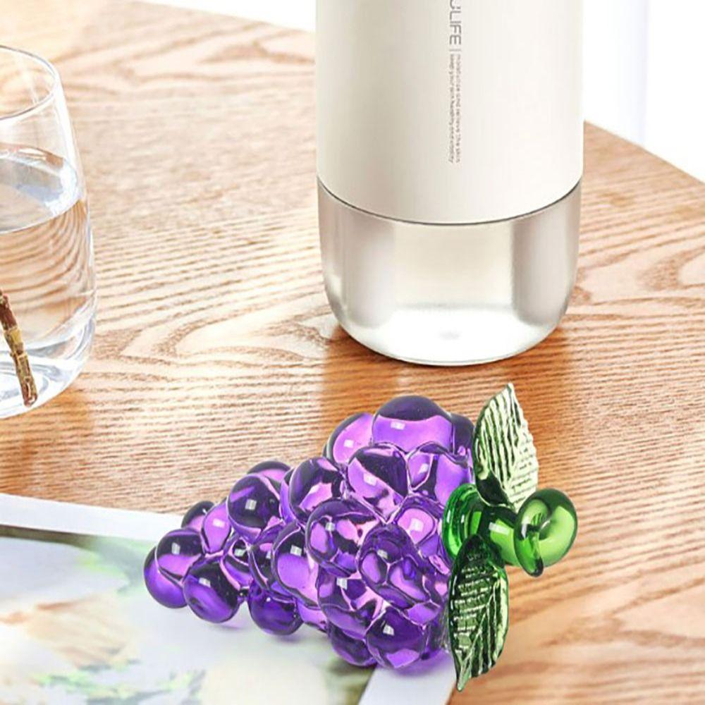 

Фиолетовый Фиолетовый Виноград Коллекционные Хрустальные Виноградные Орнаменты Фиолетовый Виноград Стеклянная Статуэтка Офис