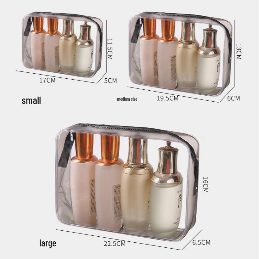 Compact Waterproof Toiletry Bag: Dustproof, Portable, and Perfect for Travel.