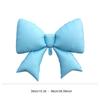 1PC New Striped Bow Balloon Bowknot Shaped Theme Aluminum Foil Matte Kids Birthday Party Decor Anniversary Event Decoration
