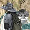 Solar Fan Hat Wide Brim Solar Fan Hat Outdoor Wide Brim Sun Hat with 2 Solar Fan Fishing Hat - Removable & USB Charging Fan