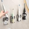 Electric Toothbrush Holder Rack Saves Space Seamless Bathroom Self-Adhesive Wall-Mounted Toothbrush Storage Base