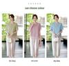 Stylish Embroidered Summer Top for Middle-Aged and Elderly Women
