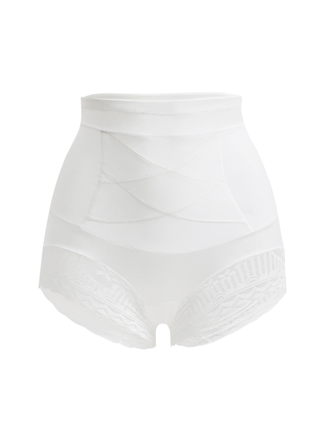 

Girls Abdomen and Buttocks Lifting Shaping Underwear - Strong Sculpting, No Roll-Up, Small Belly Toning XL (62g) білий