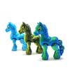 Figurine de Cheval Imprimée en 3D Articulations Mobiles Statue de Poney Jouet Fidget Anti-Stress Modèle Animal Éducatif Ornement Décoration de Bureau