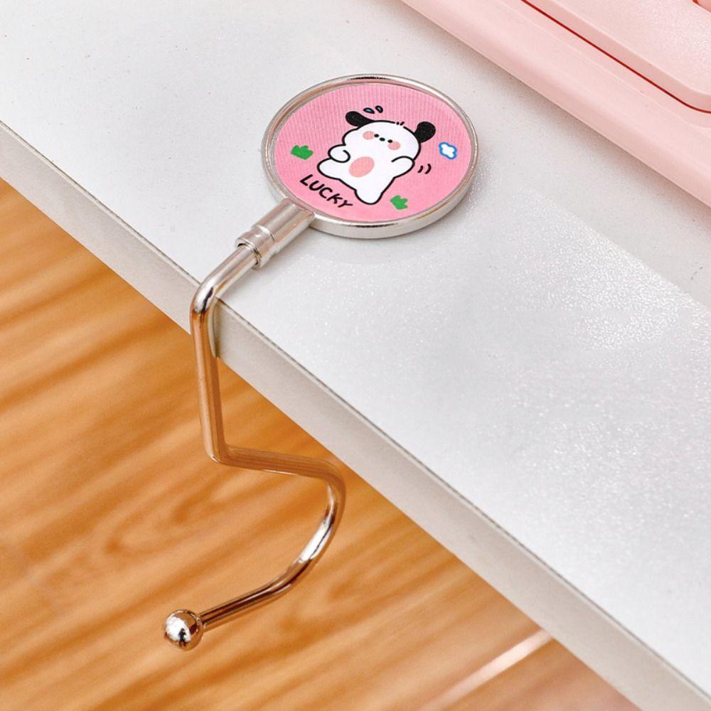 Movable Hook Student Gift Handbag Hanger Purse Bag Table Hook Desk Hanging Holder Desk Hook