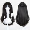 Fate Tohsaka Rin Cosplay Wig 80cm Long Black Woman Hair Anime Cosplay Wig Halloween Heat Resistant Synthetic Wigs