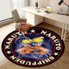 1pc Naruto Shippuden Anime Theme Circular Rug - Home Decor, Office Round Mat, Outdoor Gift Carpet for FansRC2775