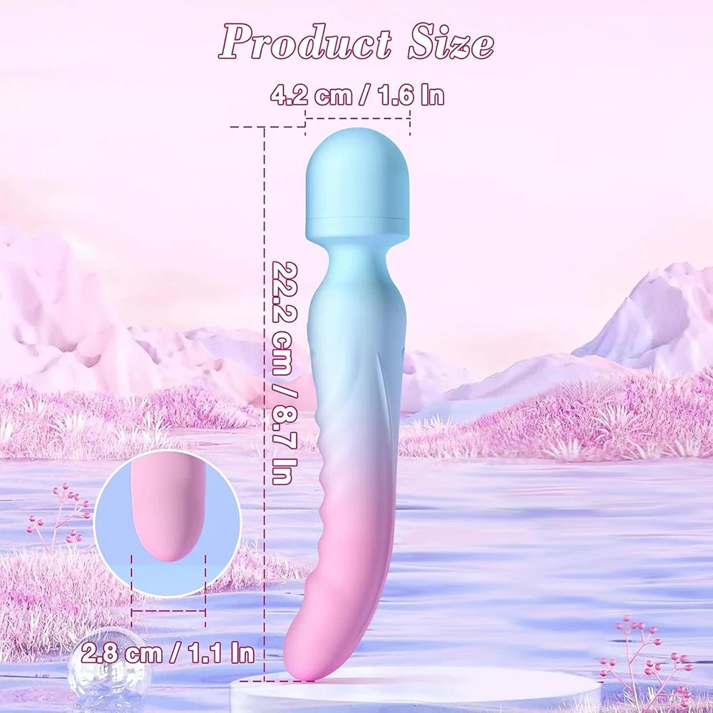 Powerful AV Vibrator for Women G Spot Dildos Magic Wand Clitoris Stimulator Female Vagina Massager Adults Sex Toys for Woman