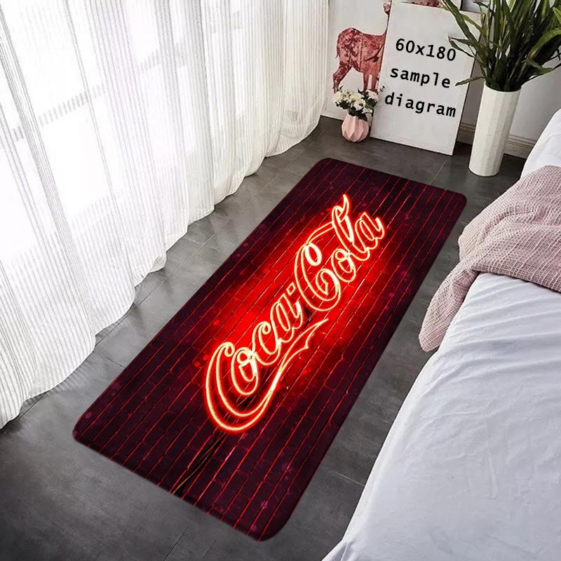 Floor Mat Non-slip Foot Rug for Entryway Cocas Hallway Carpet Colas Kitchen Water Adsorbed Rugs Fluffy Bedside Mats Home Decor