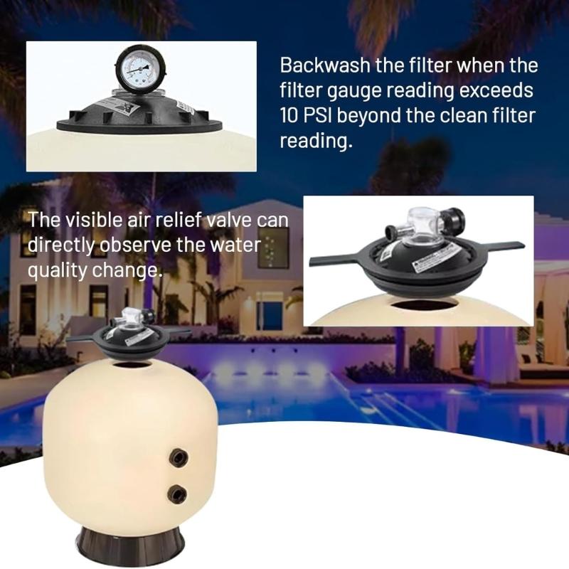 

Plastic Sand Filter Maintenance Set With Pressure Measure Exhaust Gate And Lid T China Mainland