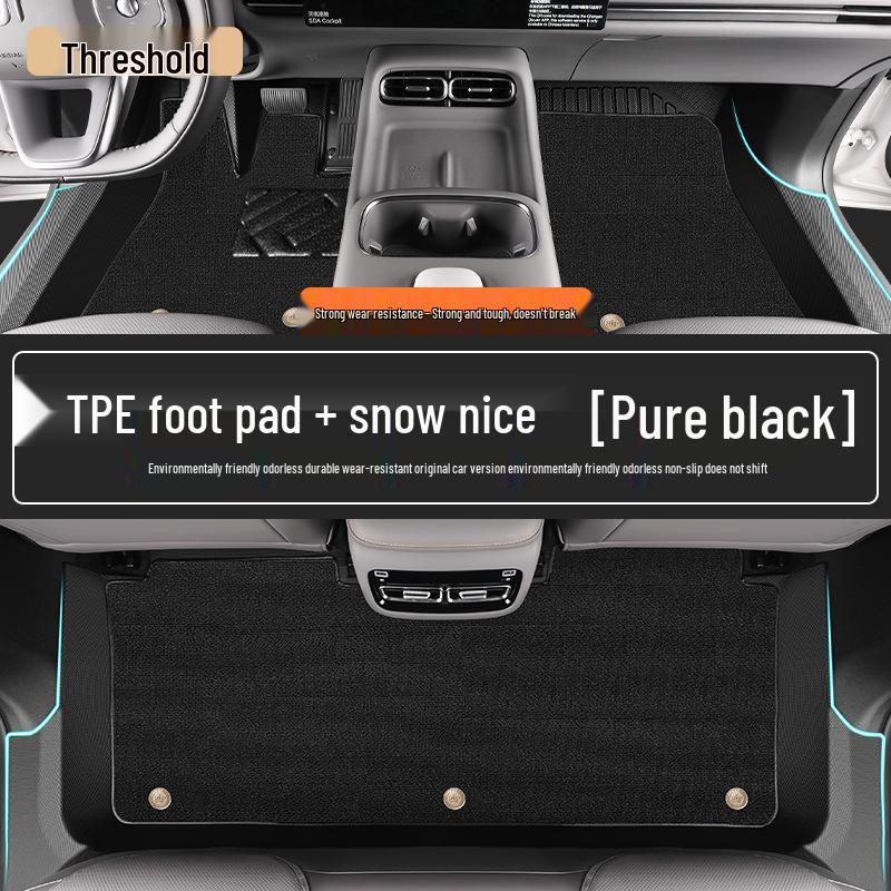 Zeekr X 2026 Full Coverage TPE Car Floor Mats - Custom Fit Carpet Accessories