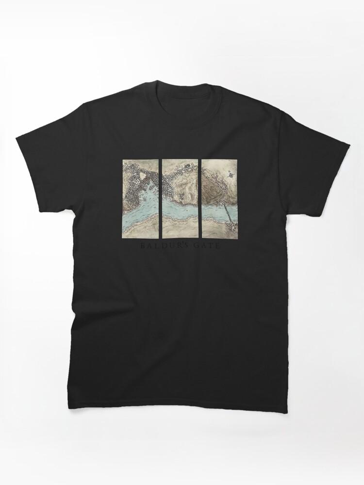 Baldur's Gate Map Classic T-Shirt