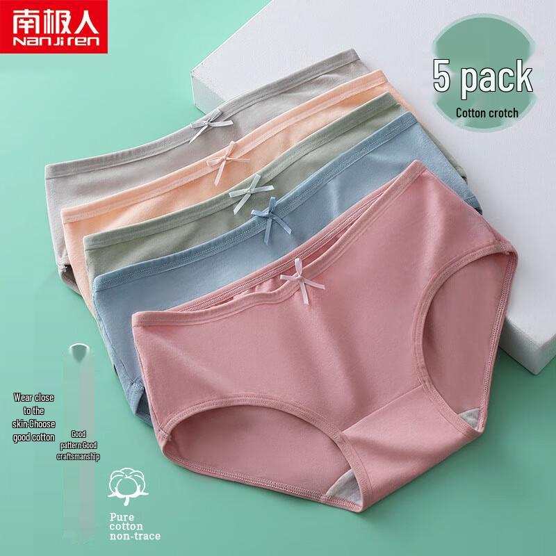 

Nanjiren Women s Soft Breathable Underwear (5-Pack) M