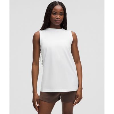 Lullulemon All Yours Cotton Tank Top Wht