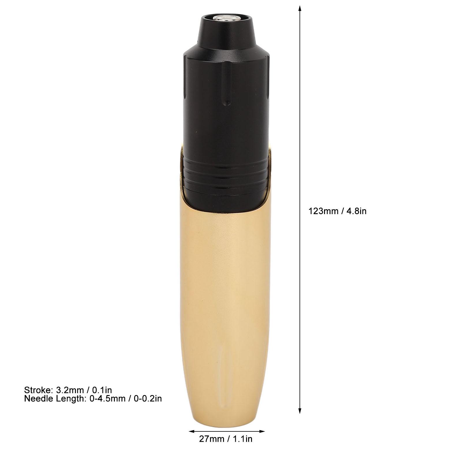 

Tattoo NaMachine Pen 0.1in Stroke Interface 1.1in Diameter Aluminum Alloy Tattoo Pen