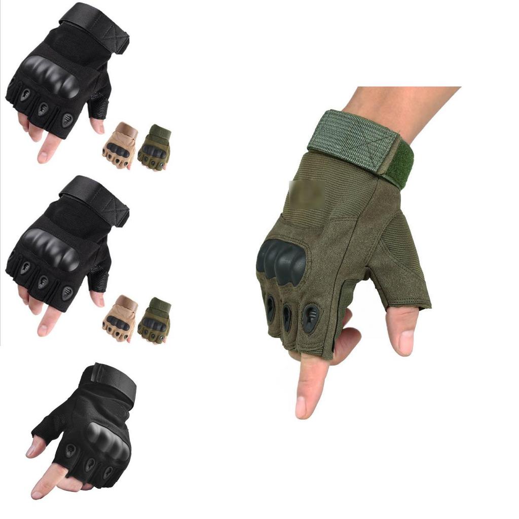 Ideal Gift Mens Tactical Half Finger Gloves For Fitness Travel And Outdoor Adventures