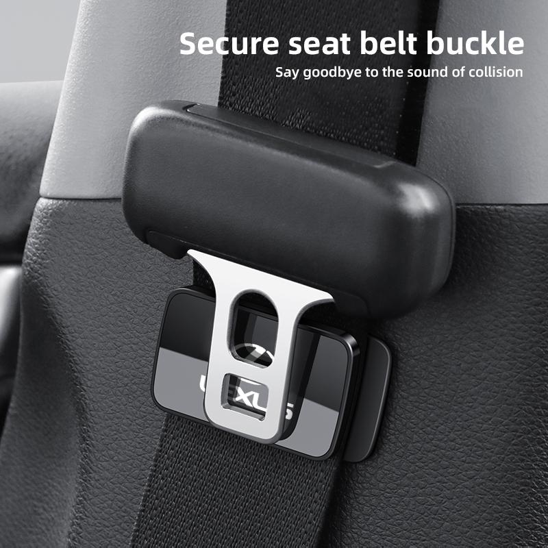 Car Seat Belt Fixing Clips Auto Seat Belt Holder Stabilizer For Lexus Fsport RX330 IS250 Ct200h ES300h IS300h RX450h keychain
