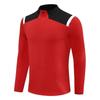 Unisex Long Sleeve Half-Zip Training Set Outdoor Sports Quick-Dry Breathable Athletic Top