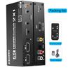 2-in-1 HDMI 2.0 Splitter & Audio Separator for PS4/Switch with ARC Support