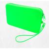 Cute Small Silicone Cosmetic Storage Bag Solid Color Travel Makeup Brush Case Portable Cosmetic Waterproof Organizer