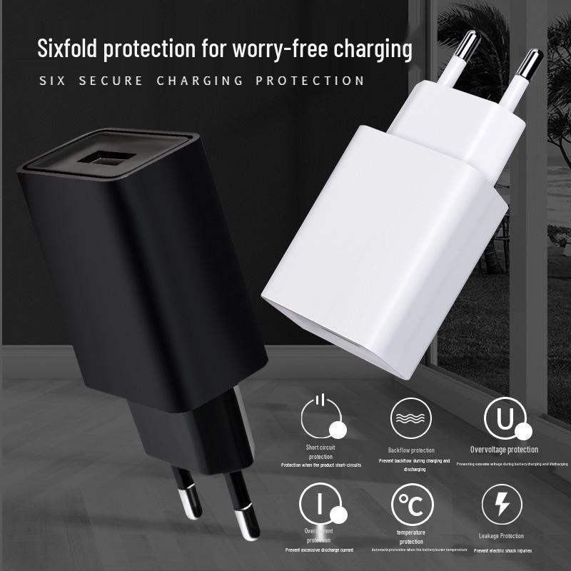 5V2A European Standard USB Charger, CE/ROHS Certified Power Adapter for Mobile Phones