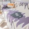 Summer Ice Silk Sofa Towel Stranded All-Inclusive Sofa Cover Dust Cover One-Piece Sofa Cover Cloth Summer Cool and Breathable